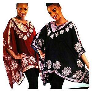 Batik Poncho -Dashiki